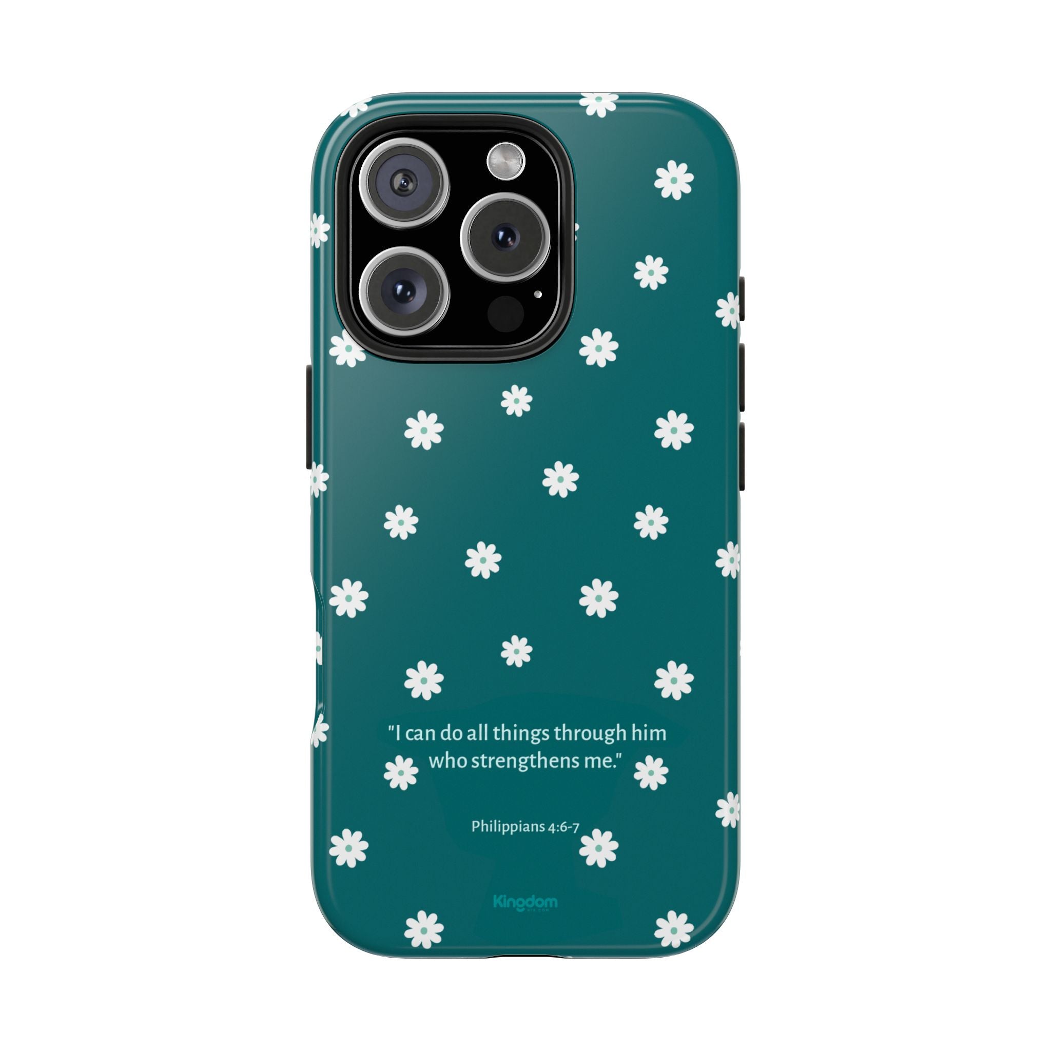 I can do all things, Green Tough Phone Cases