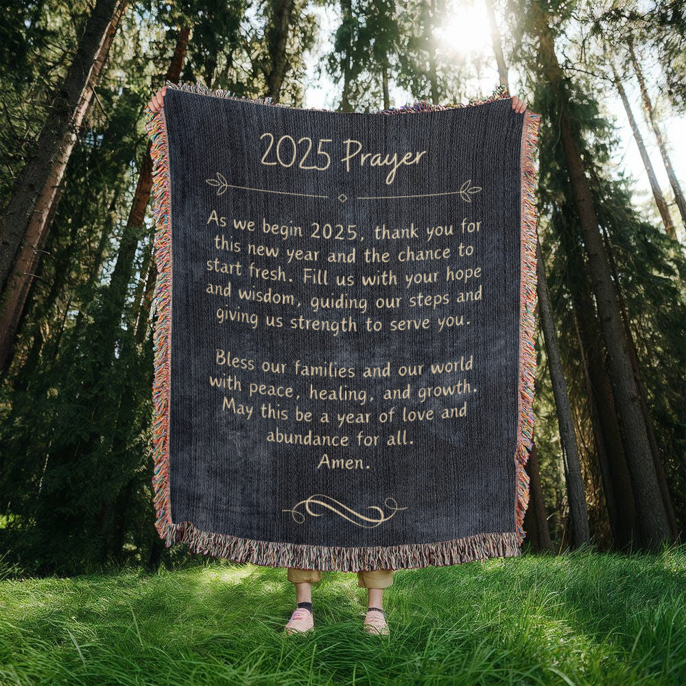 2025 Family Prayer Woven Heirloom Blanket