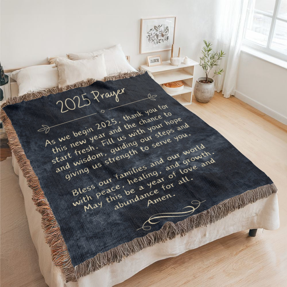 2025 Family Prayer Woven Heirloom Blanket