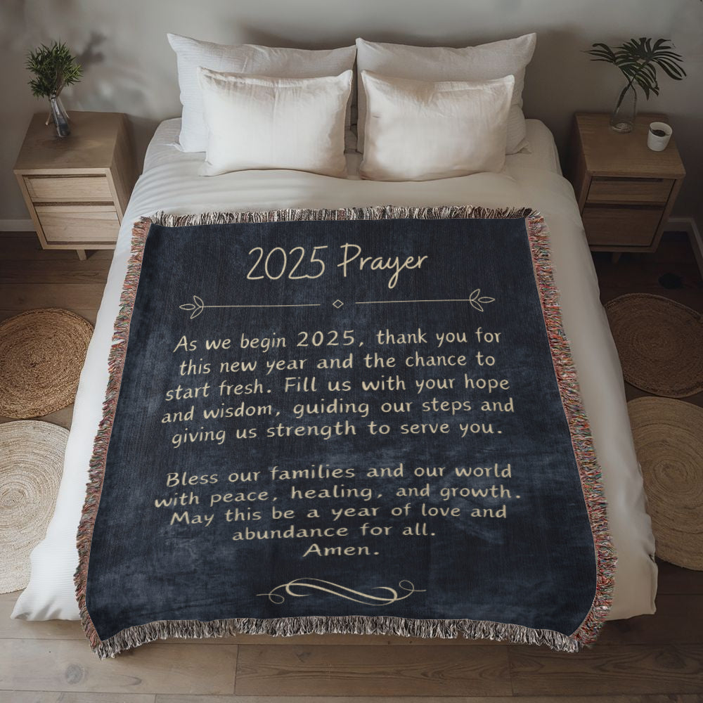 2025 Family Prayer Woven Heirloom Blanket