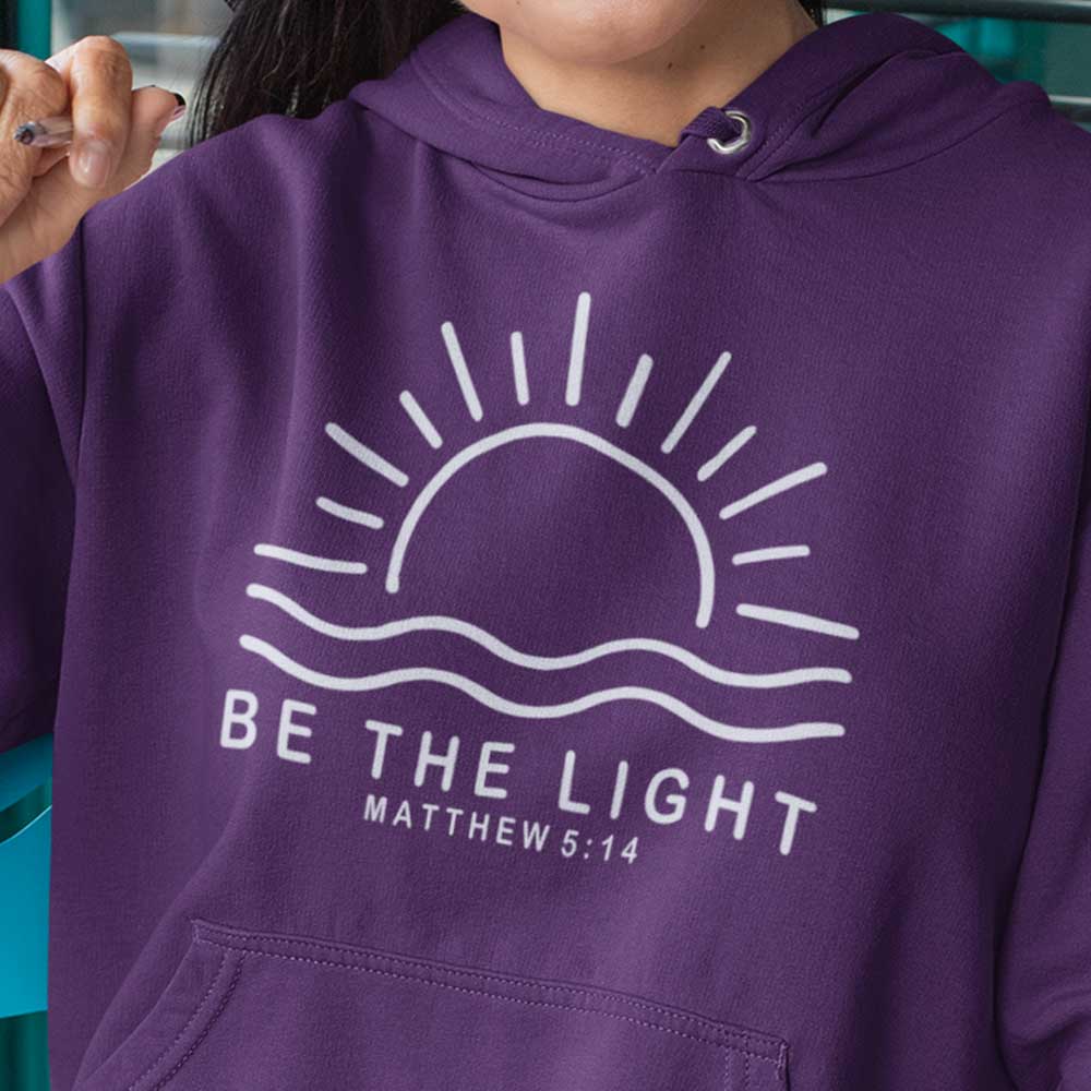 Be the Light - Matthew 5:14 Hoodie