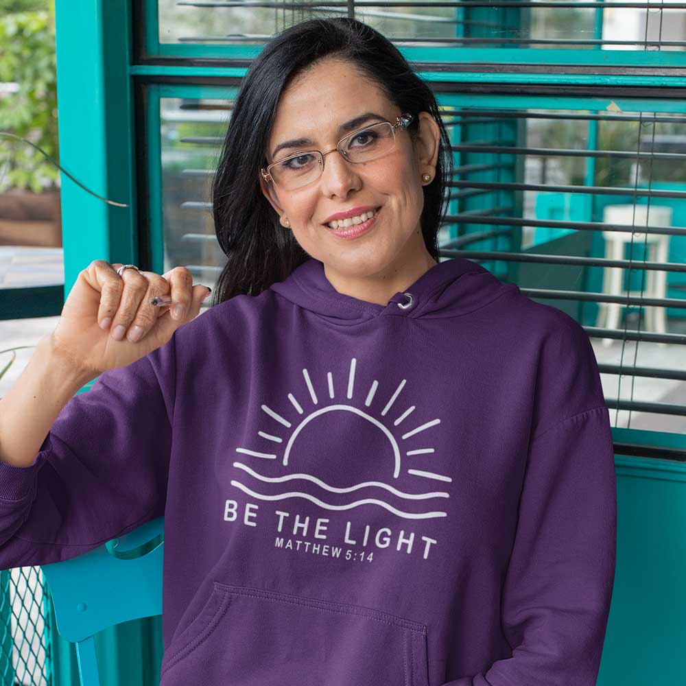 Be the Light - Matthew 5:14 Hoodie